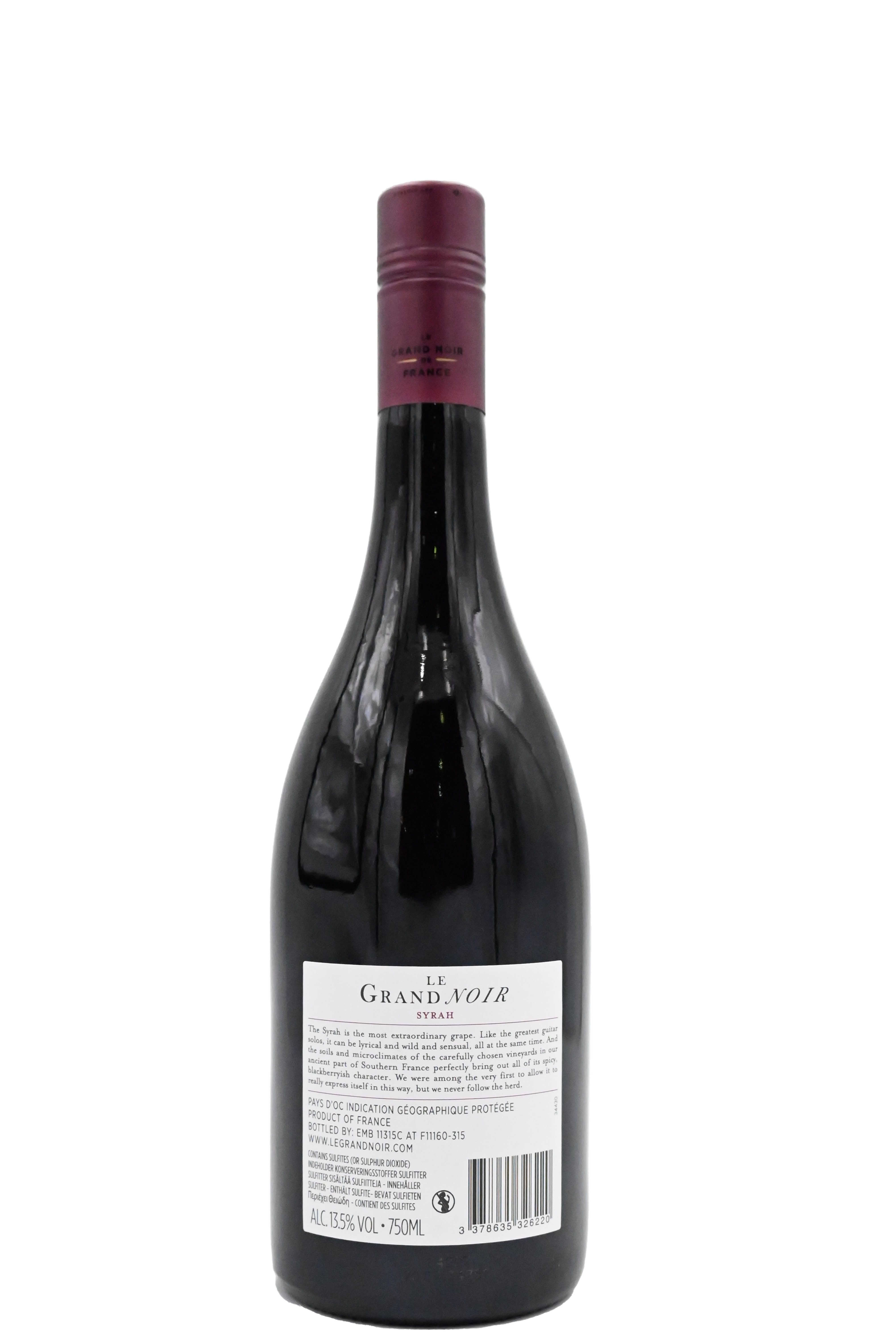 Le Grand Noir Syrah