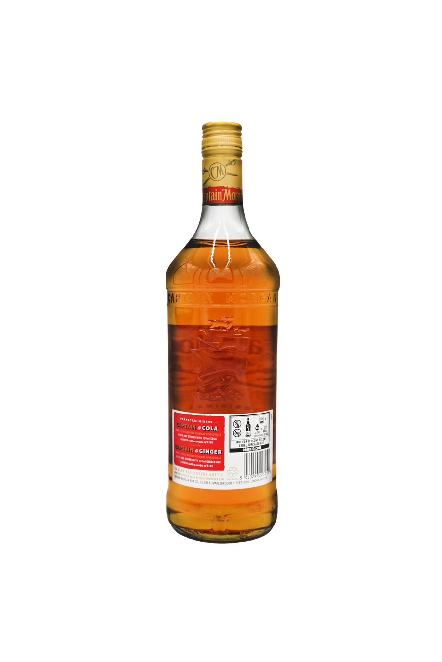 Captain Morgan Spiced Gold Rum 1L