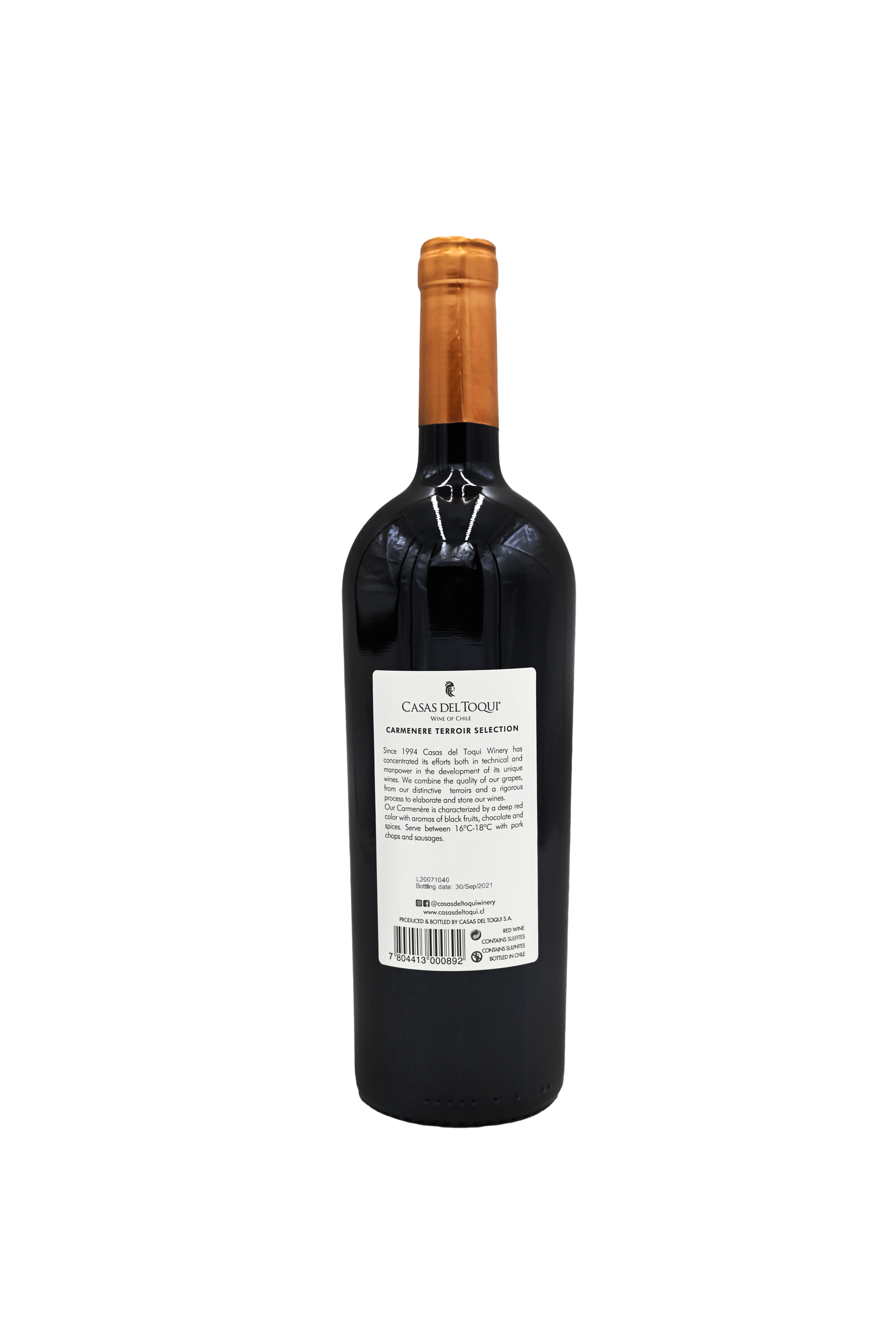 Toqui Gran Rsv Carmenere