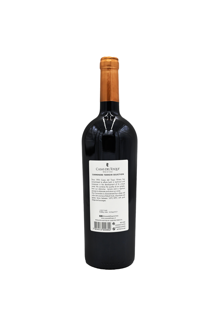 Toqui Gran Rsv Carmenere