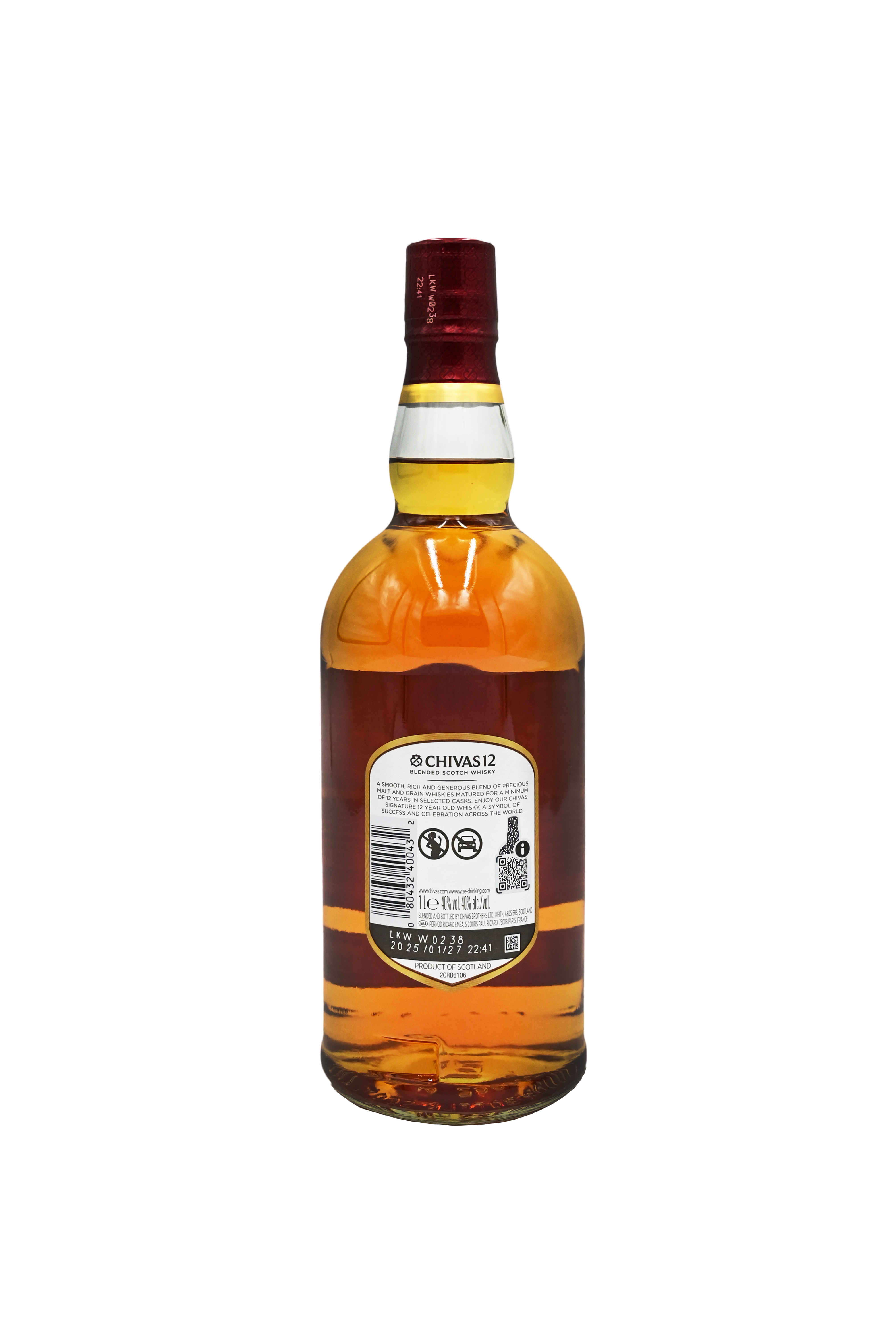Chivas Regal 12Yo (Boxed) 1L