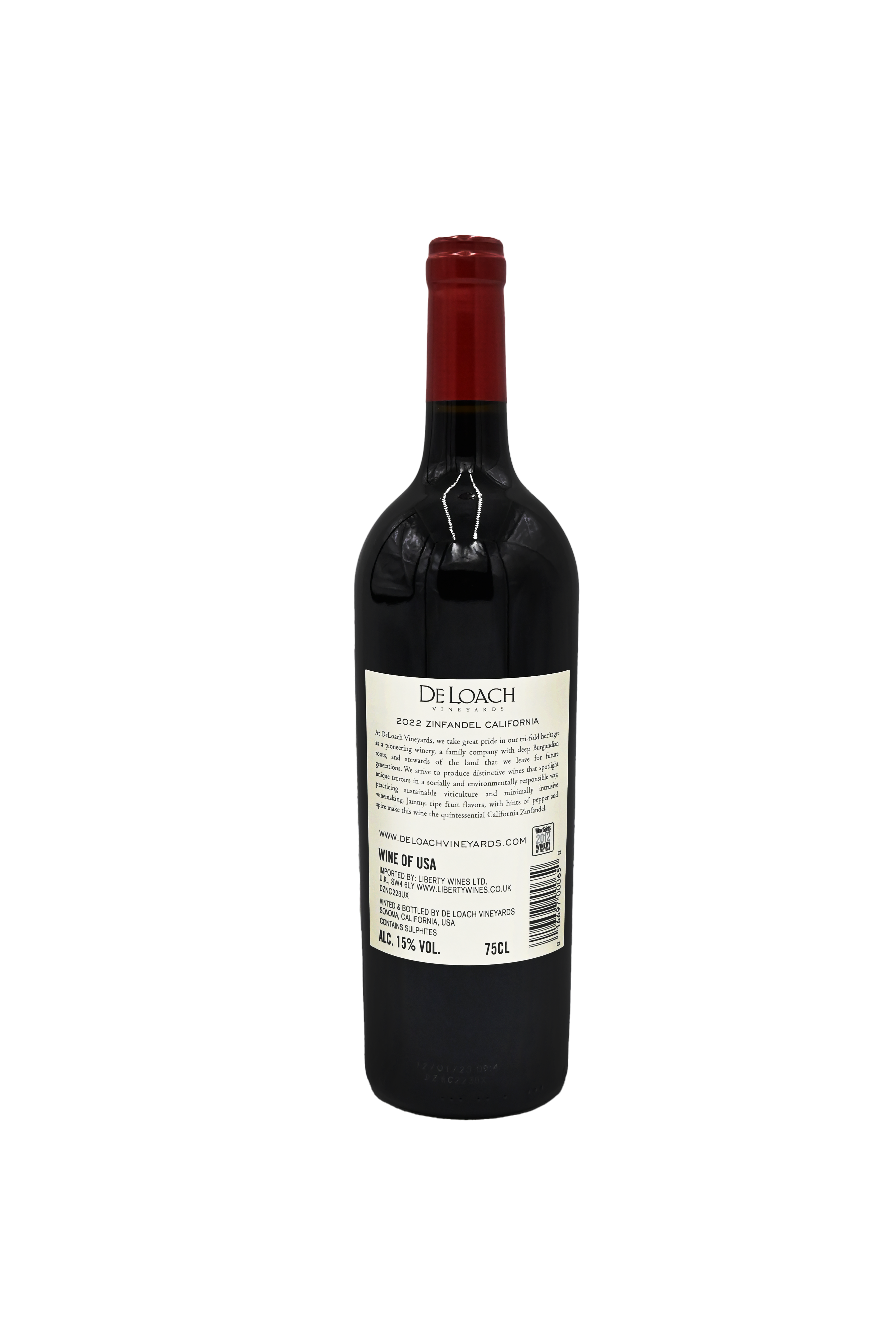 De Loach `Heritage Collection`Zinfandel