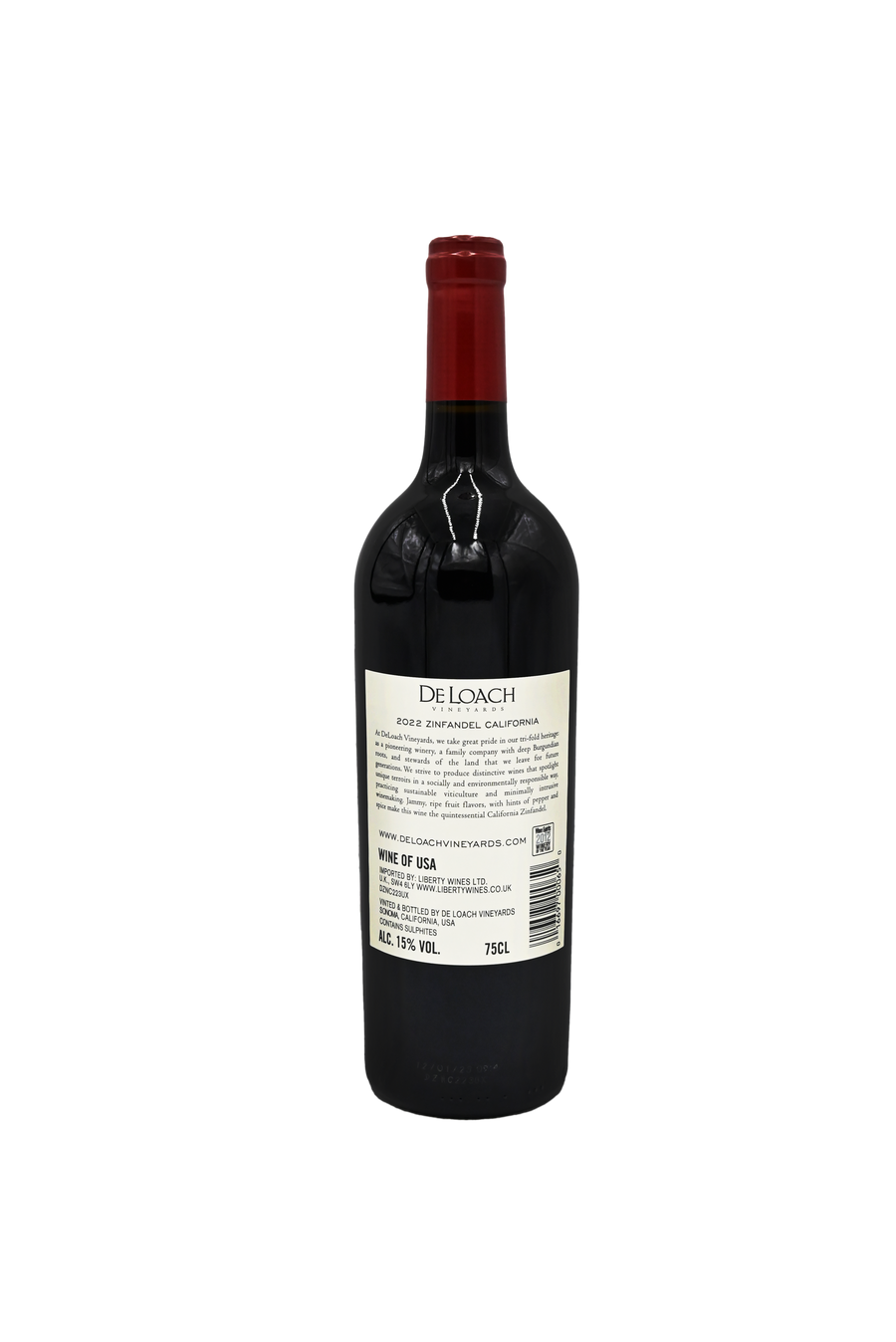 De Loach `Heritage Collection`Zinfandel