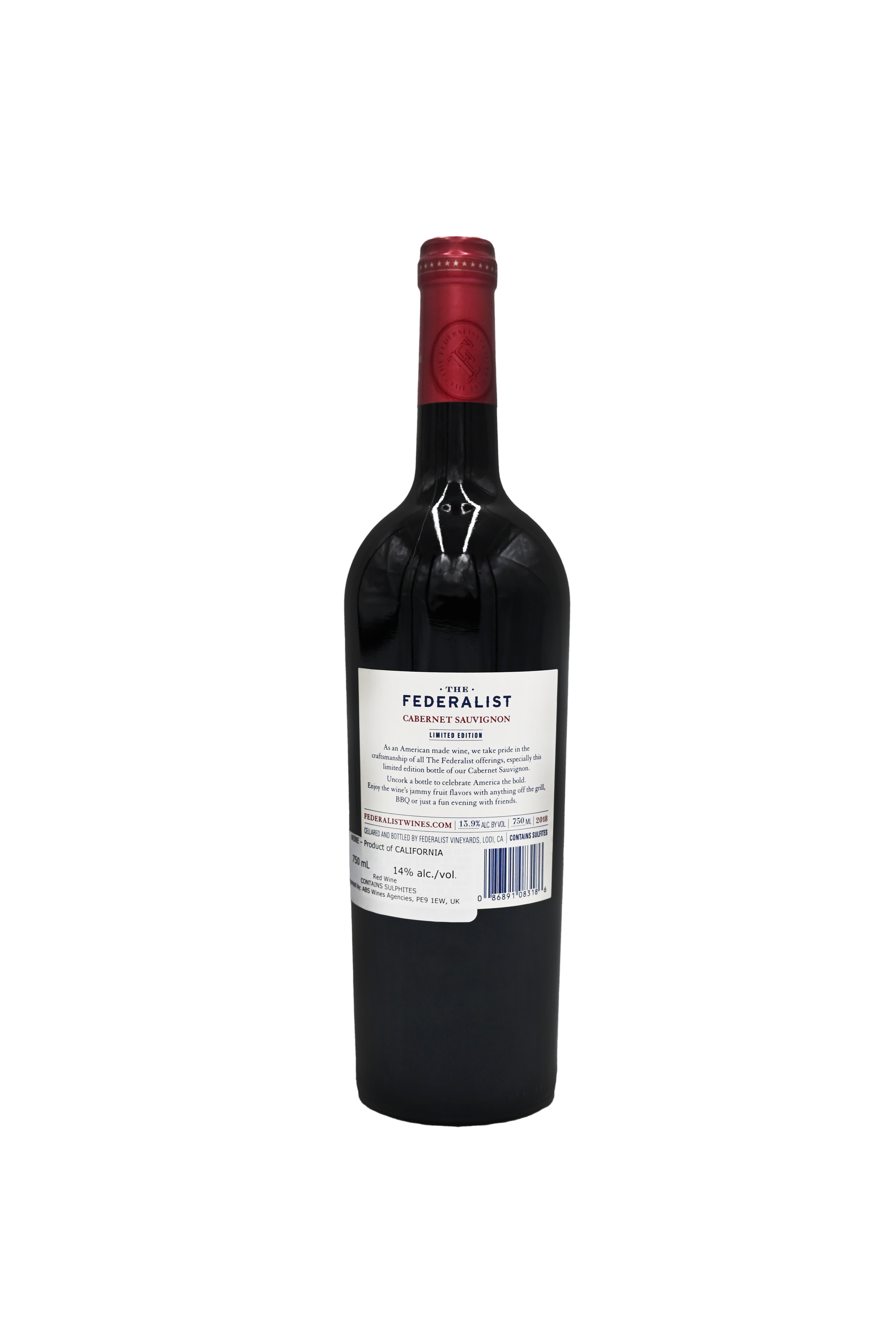 The Federalist Bourbon Barrel Aged Cabernet Sauvignon RP