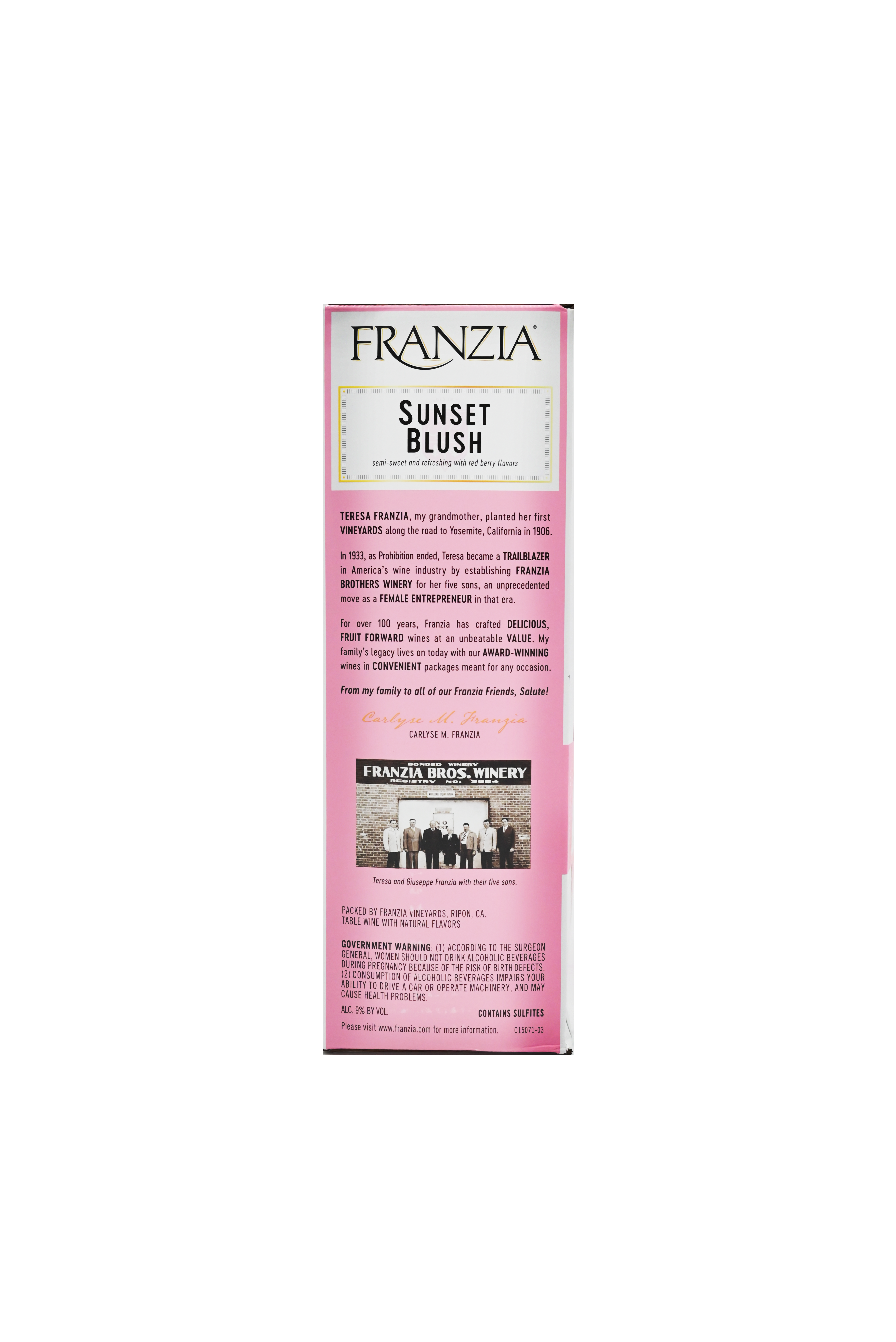 Franzia Sunset Blush