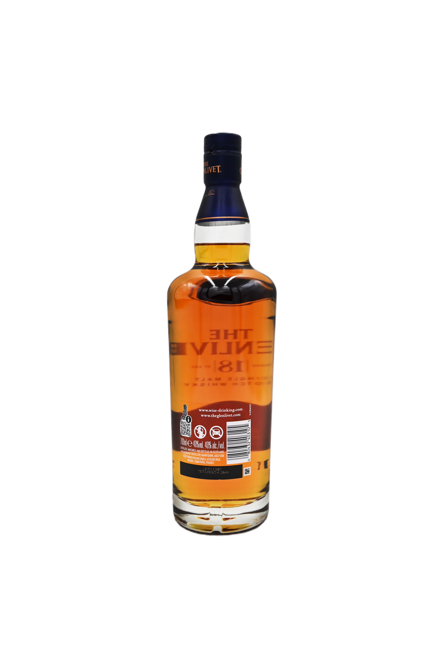 Glenlivet 18 Yrs SMalt Scotch