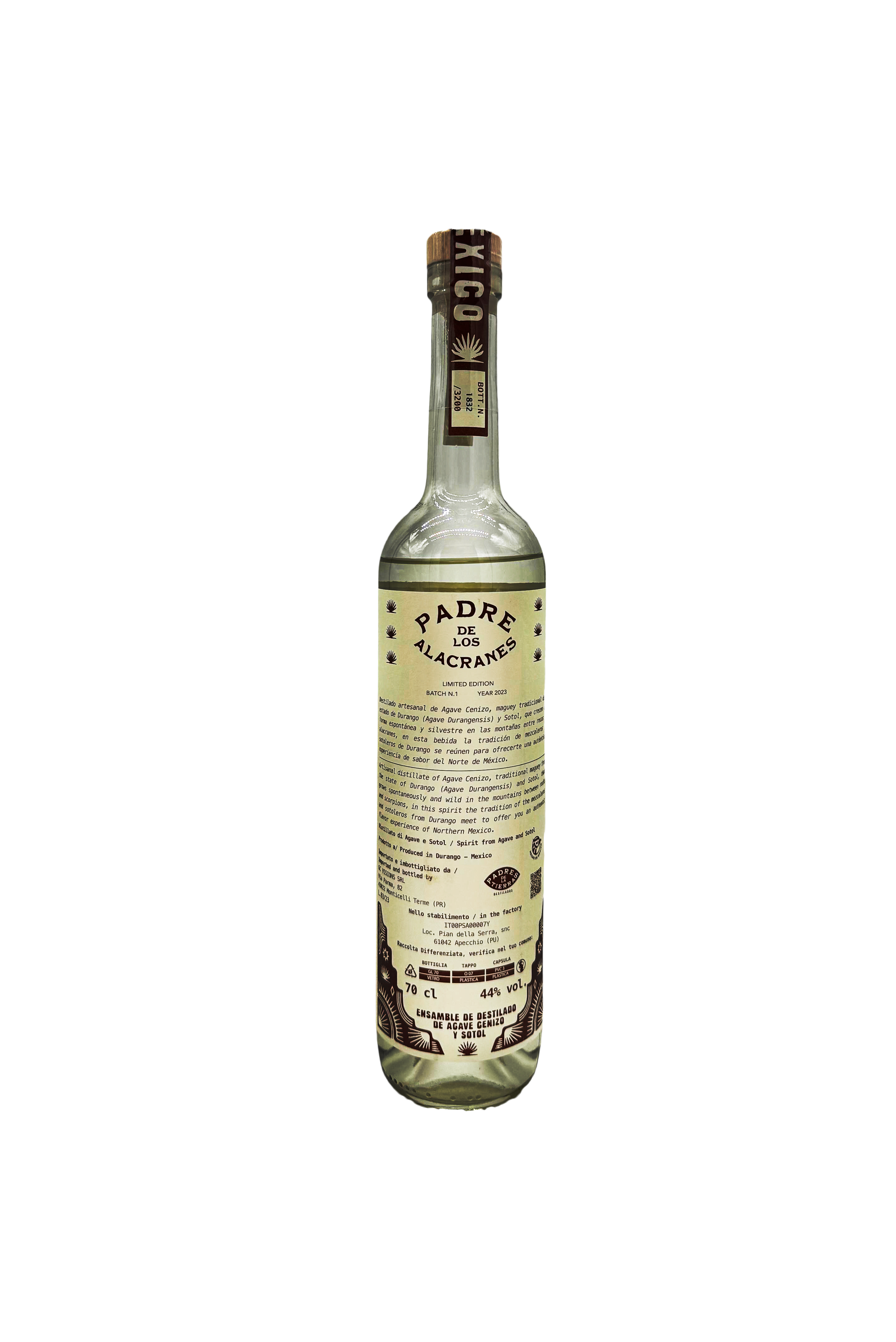 Sotol Padre de las Alacranes 44%