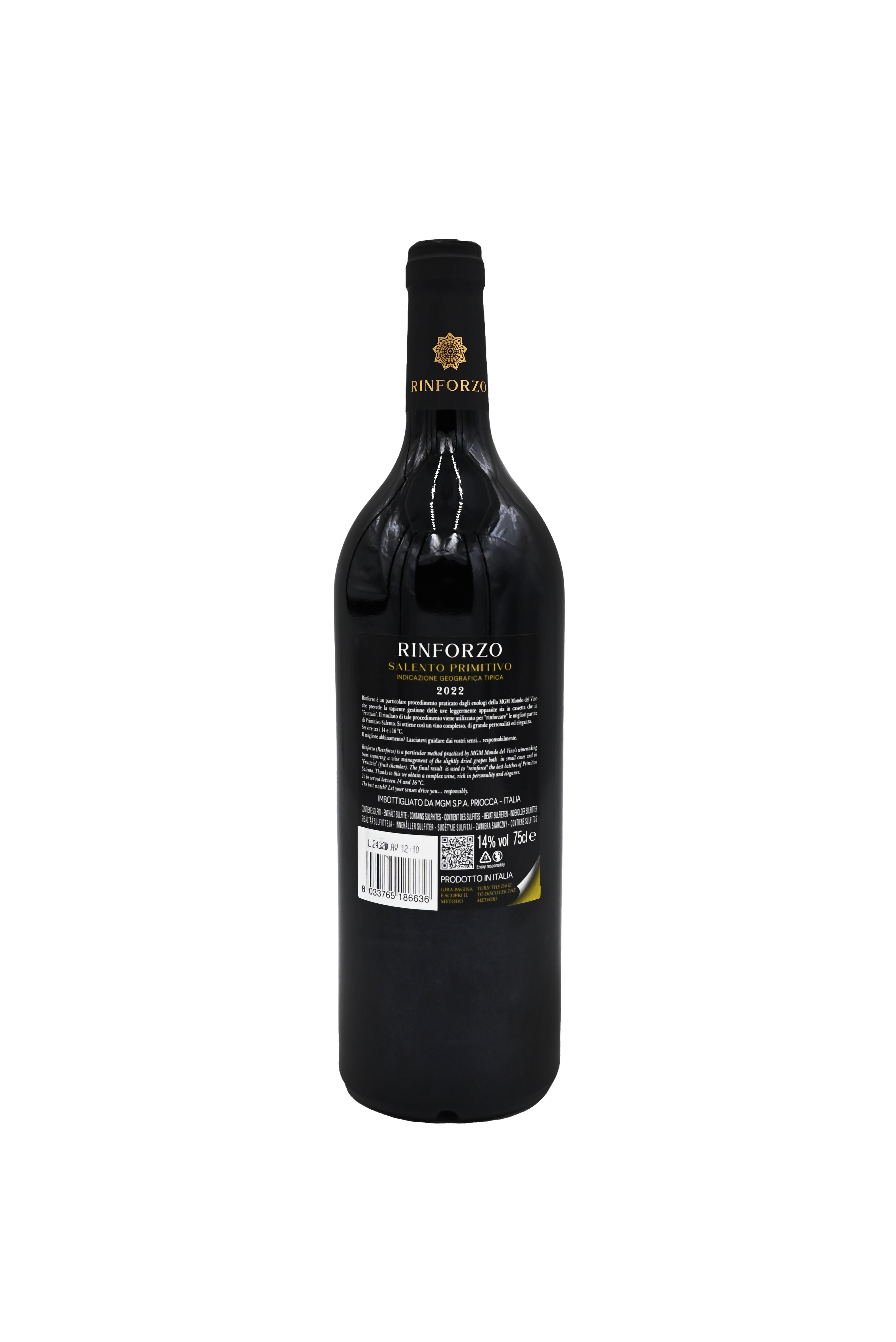 Rinforzo Salento Primitivo