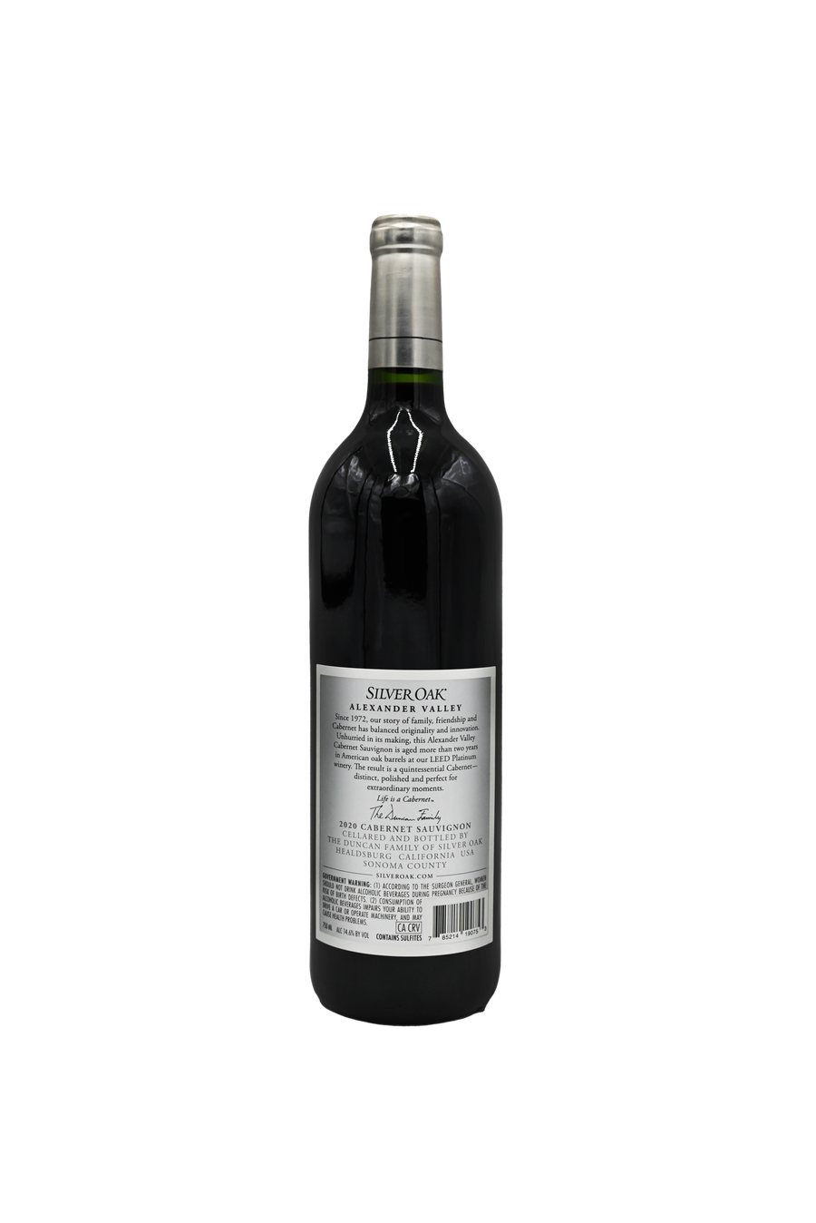 Silver Oak Alexander Valley Cab
