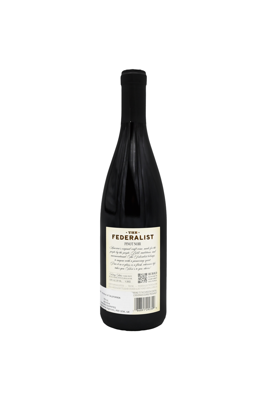 The Federalist Pinot Noir, Central Coast RP