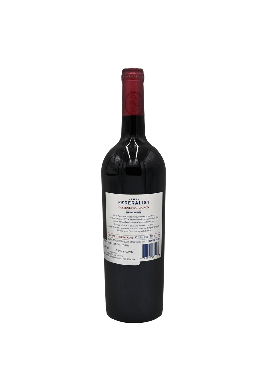 The Federalist Cabernet Sauvignon 'Made in America' RP