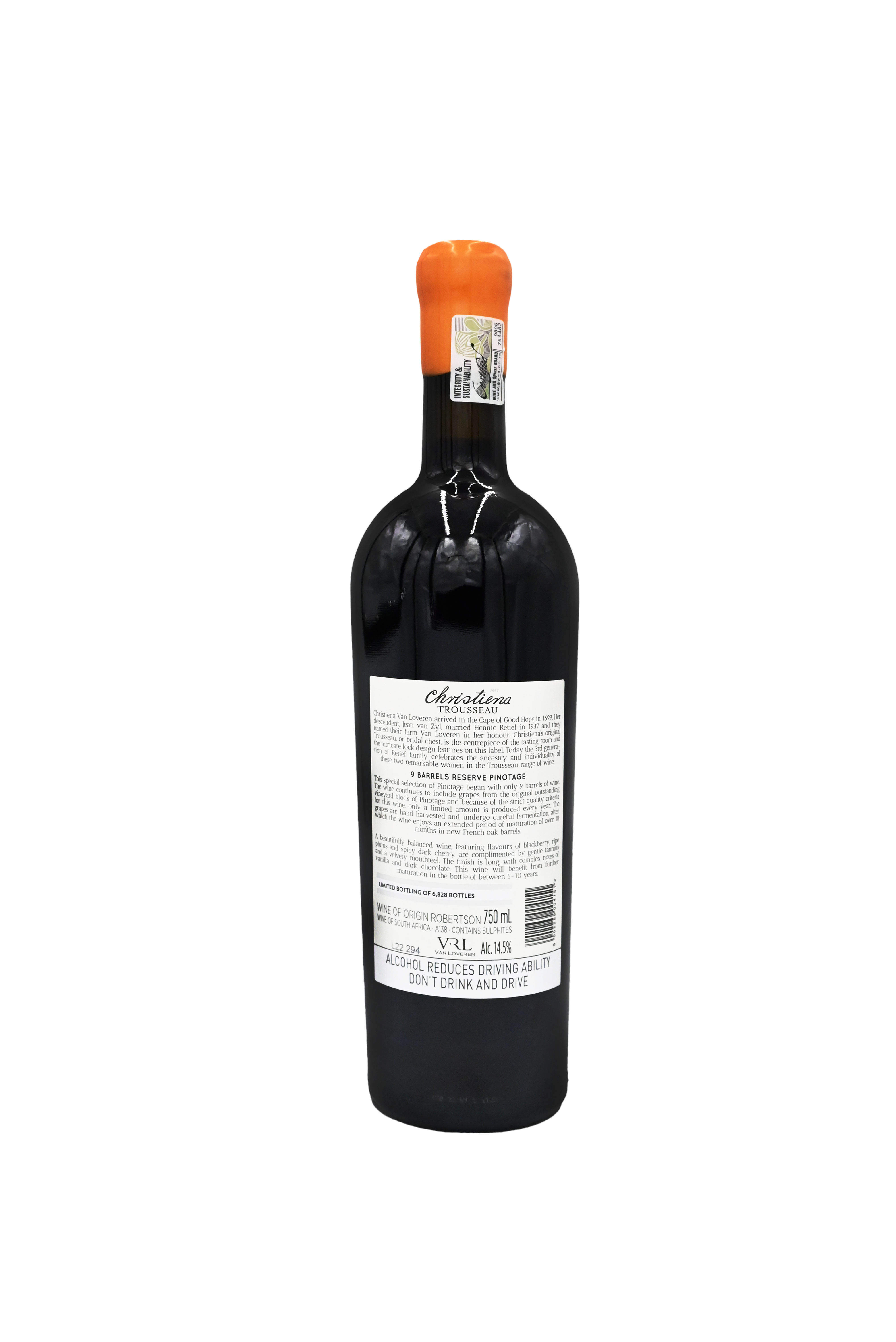 Christina 9 Barrels Pinotage