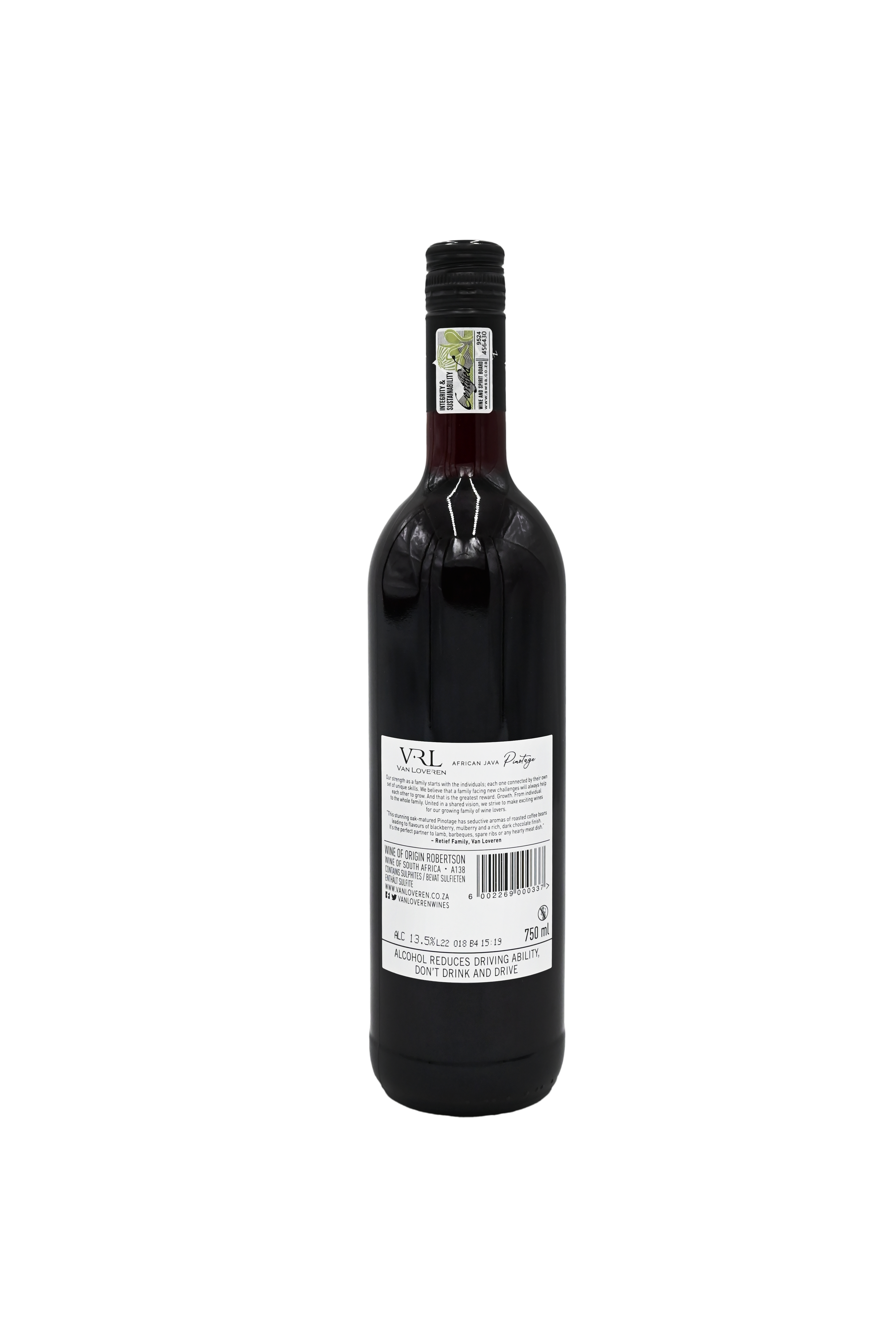 Van Loveren African Java Pinotage