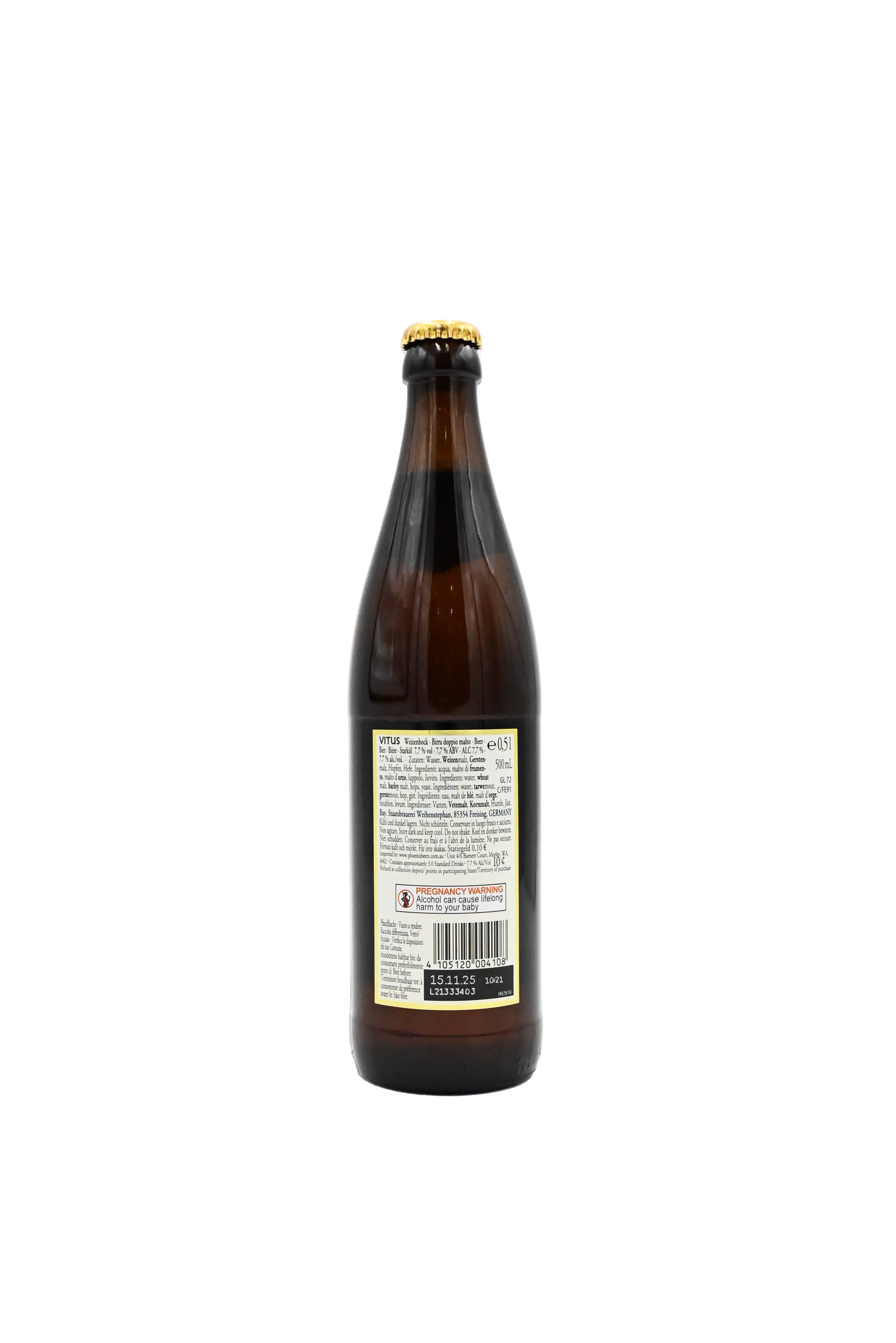 Weihenstephaner Vitus Beer (Bottle)