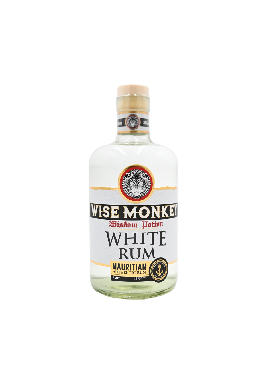 Wise Monkey Mauritian White Rum 75cl